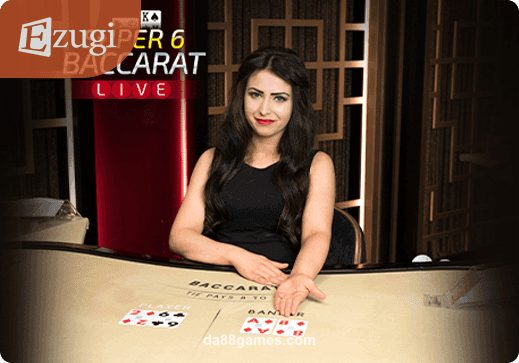 Hình ảnh Baccarat Super 6 tại da88games